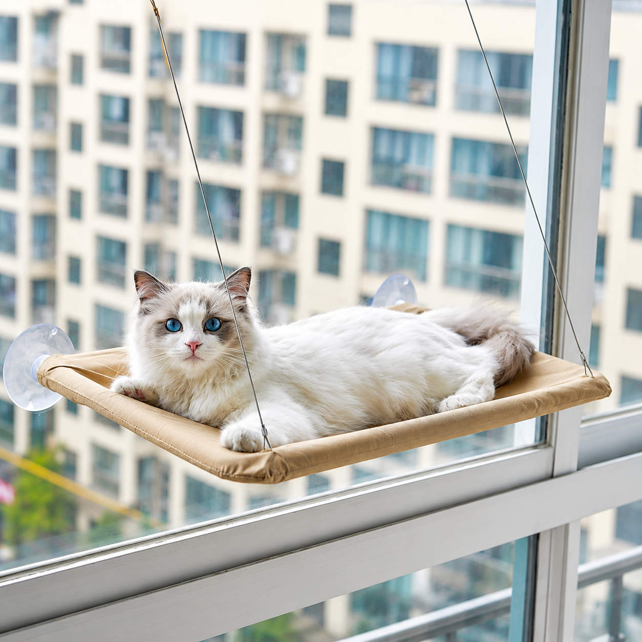 Cat Window Perch — The Floating Throne Your Cat Deserves