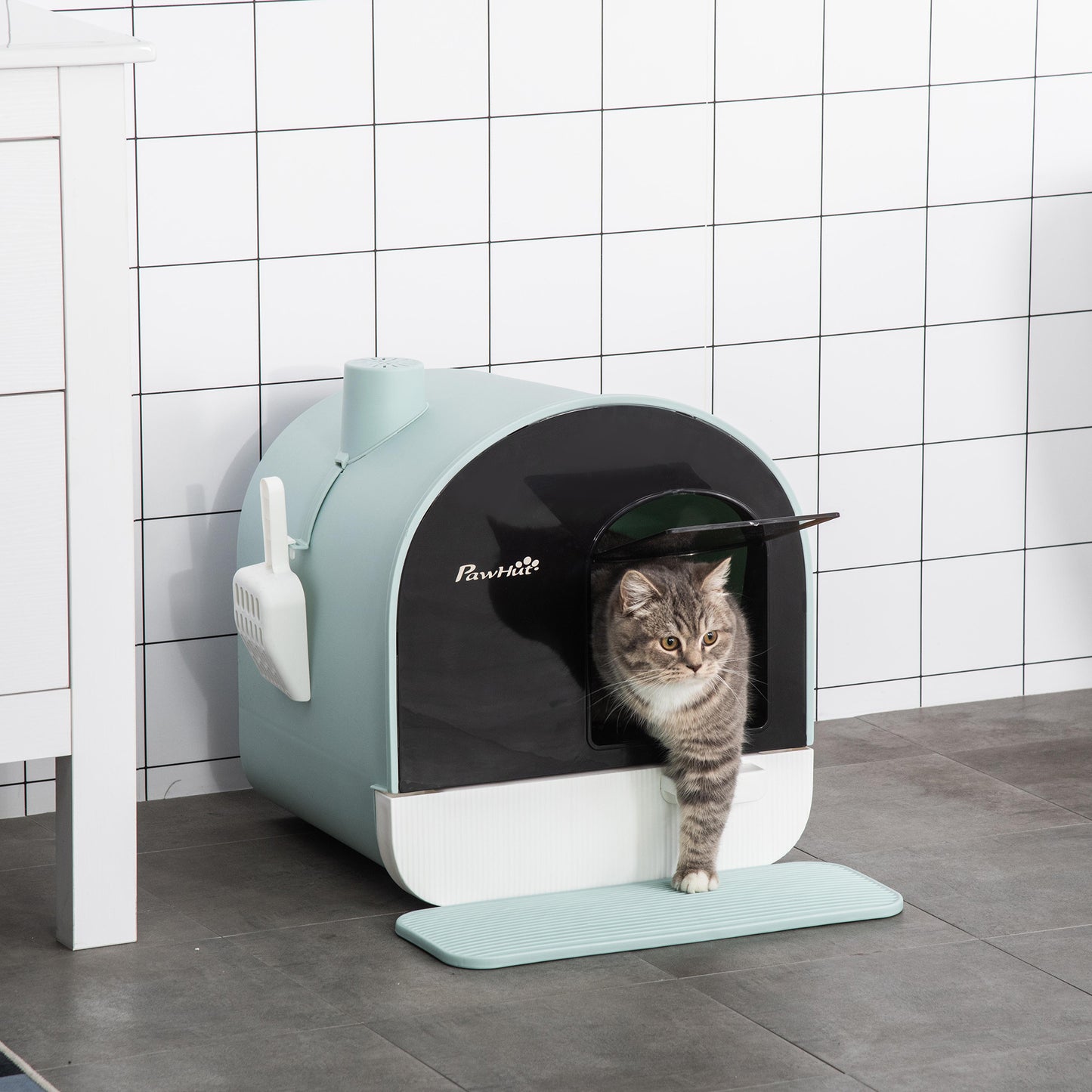 PawHut Ultimate Clean Cat Kitter Box