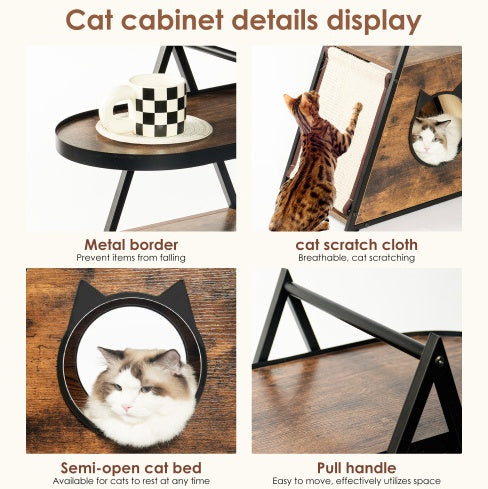 Wood PurrTable